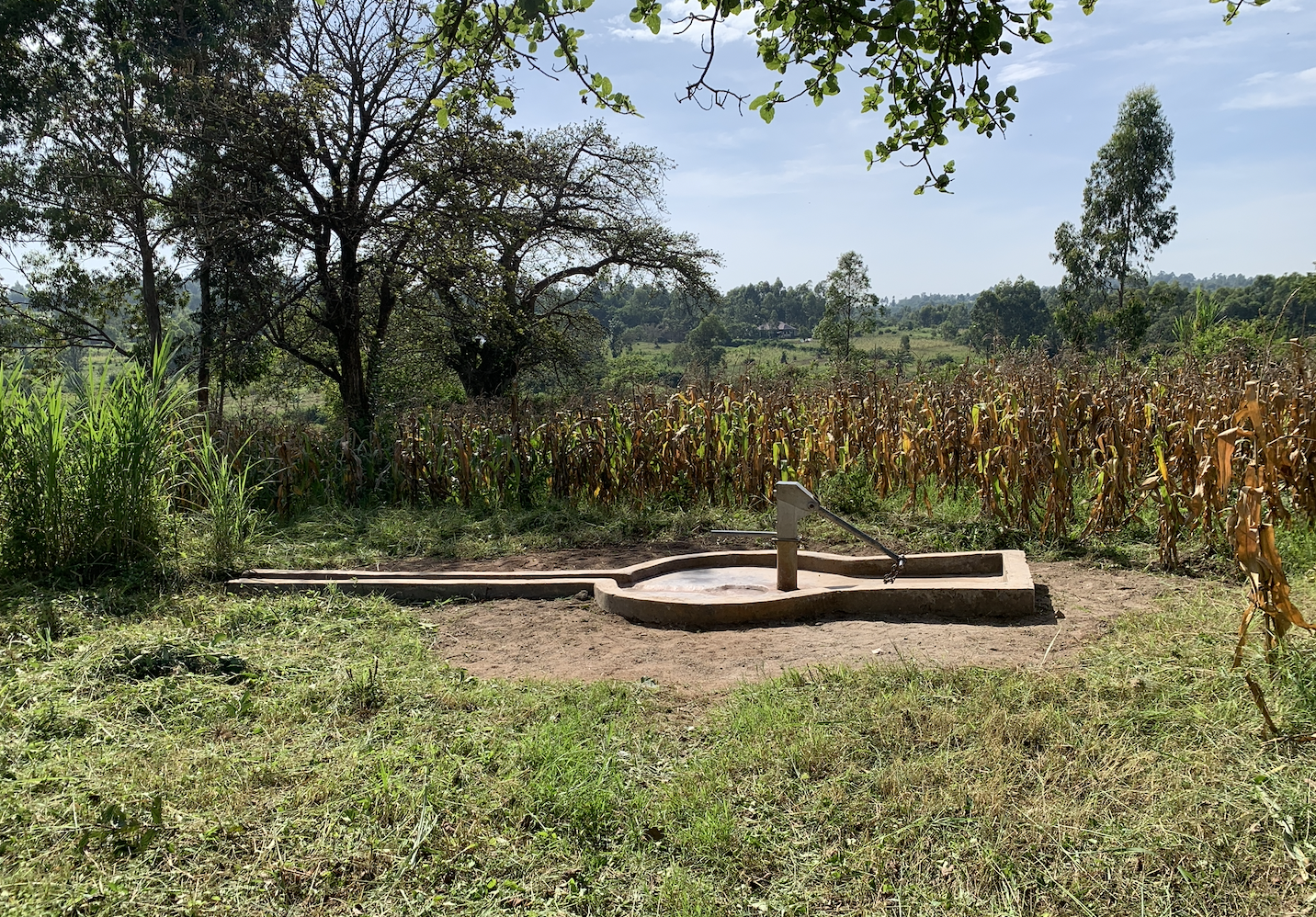 Completed Kater Borehole