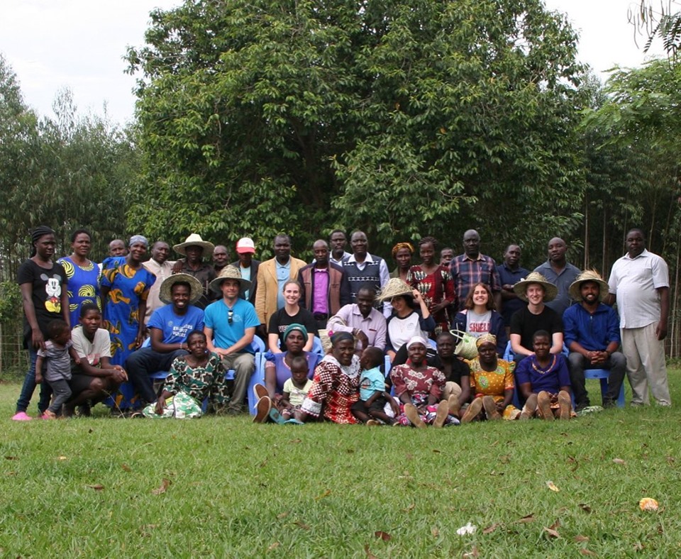 Meeting with the women of the Kibuon community